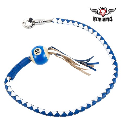 Long blue white 10 - 10, no