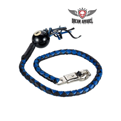 Inches leather black blue - inches, black/blue