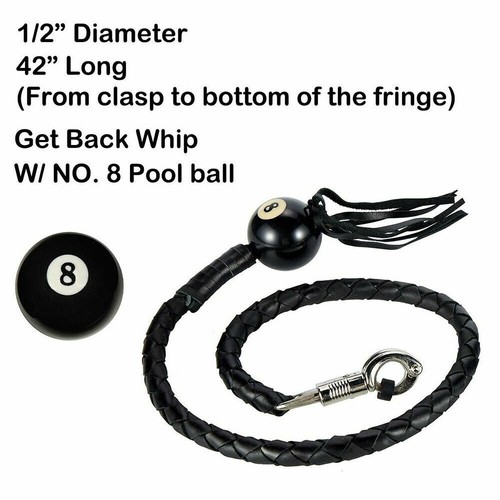 Black fringed get - 42",